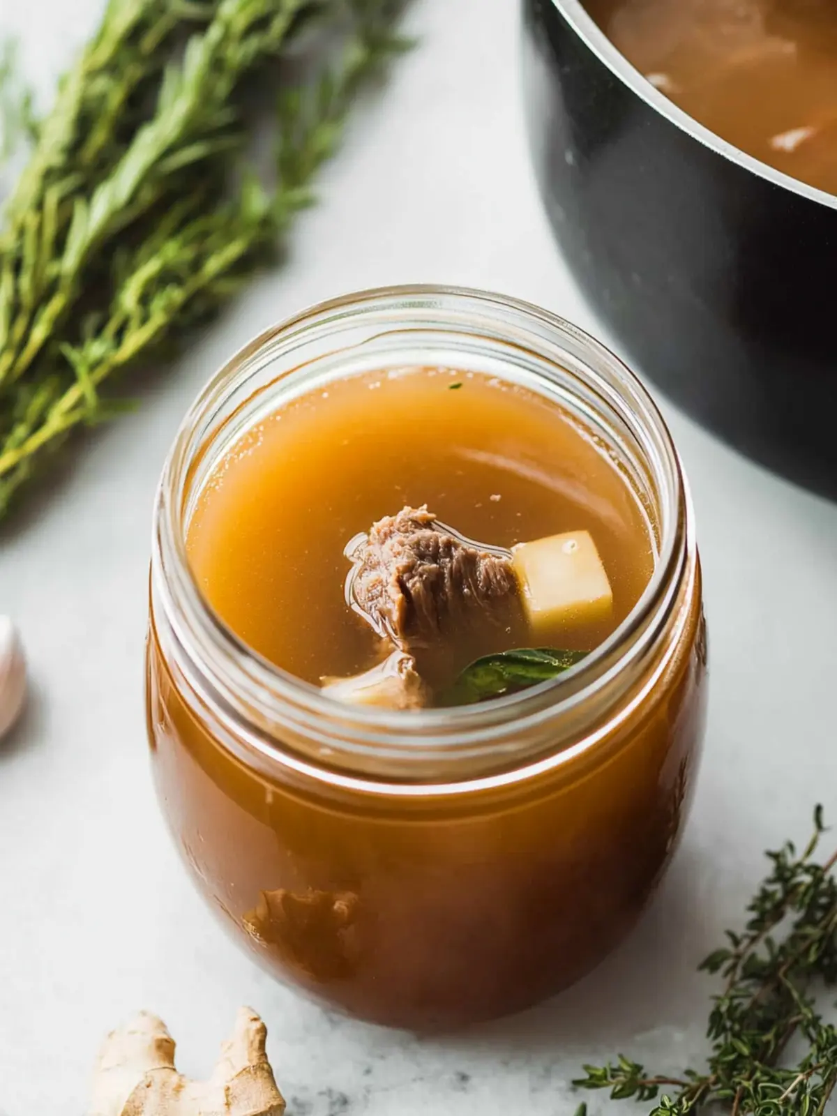 Savory Slow Cooker Beef Bone Broth for Ultimate Comfort 4 Slow Cooker Beef Bone Broth