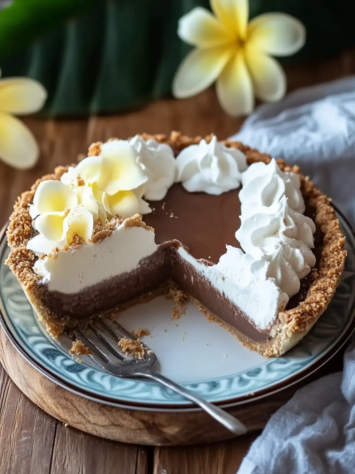 Irresistible Chocolate Haupia Pie You’ll Love to Make at Home 2 Chocolate Haupia Pie