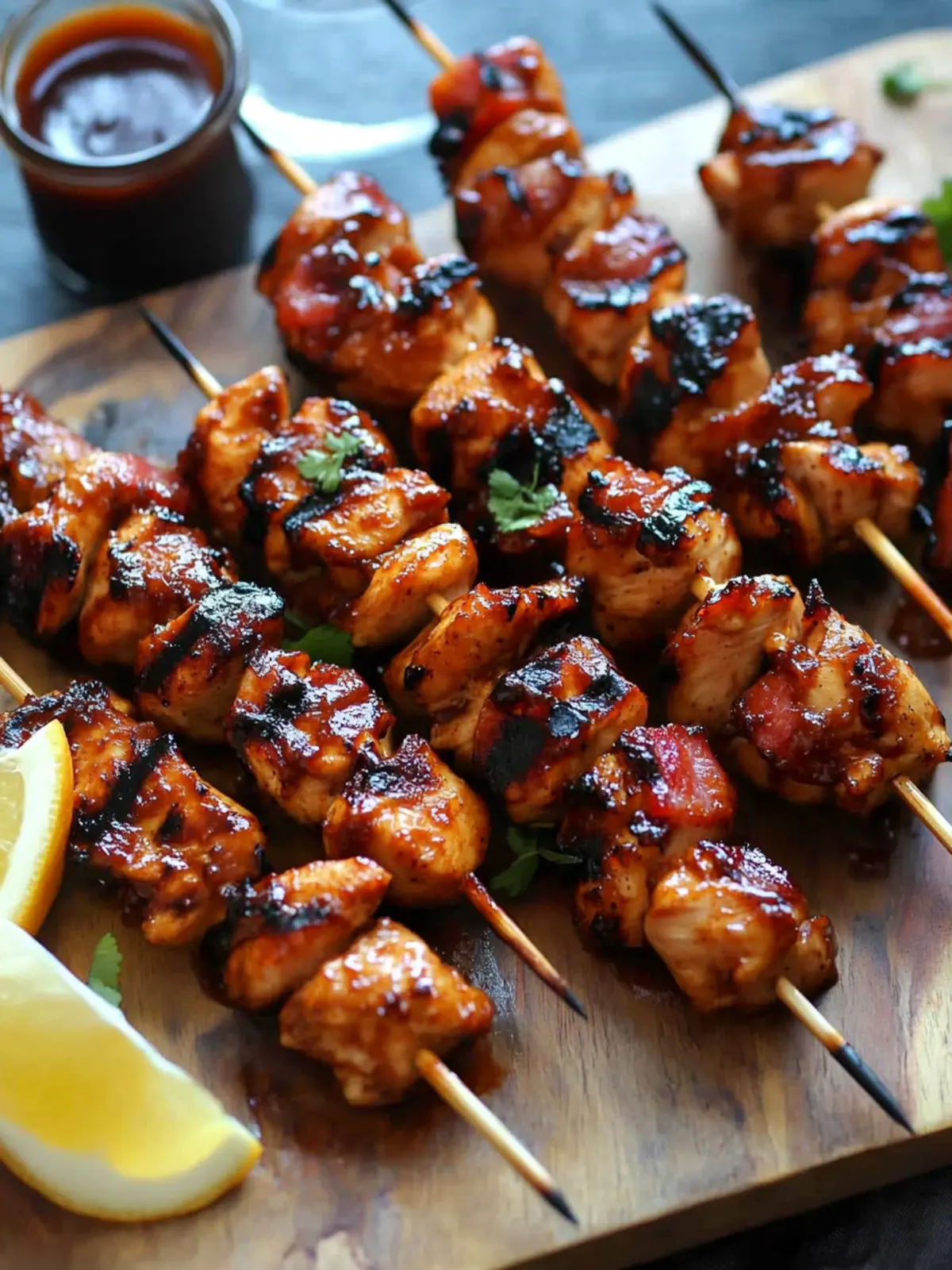 Bacon Bourbon BBQ Chicken Kebabs for the Ultimate Summer Feast 4 Bacon Bourbon BBQ Chicken Kebabs