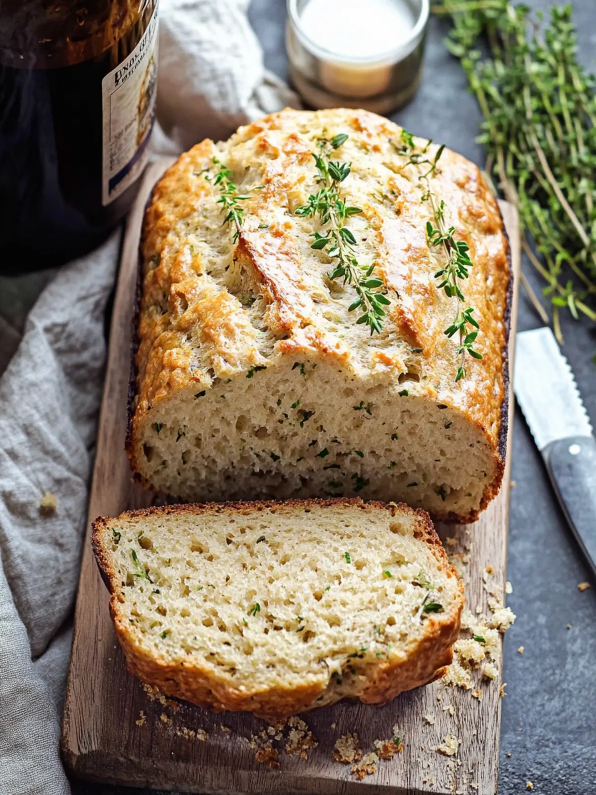 Herbed Beer Bread: The Cozy Homemade Loaf You'll Crave 2 Herbed Beer Bread