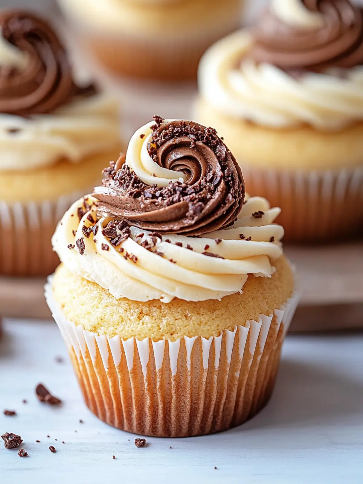 Irresistible Vanilla Nutella Cupcakes for Sweet Indulgence 3 Vanilla Nutella Cupcakes