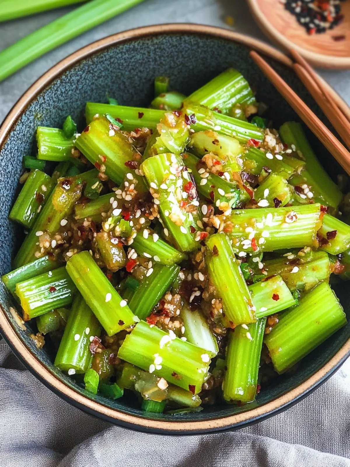 Savor the Kick: Easy Spicy Celery Stir Fry Recipe 4 Spicy Celery Stir Fry