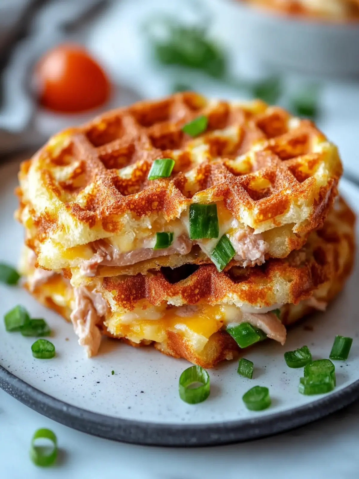 Tuna Melt Chaffle: The Ultimate Low-Carb Comfort Food Delight 4 Tuna Melt Chaffle