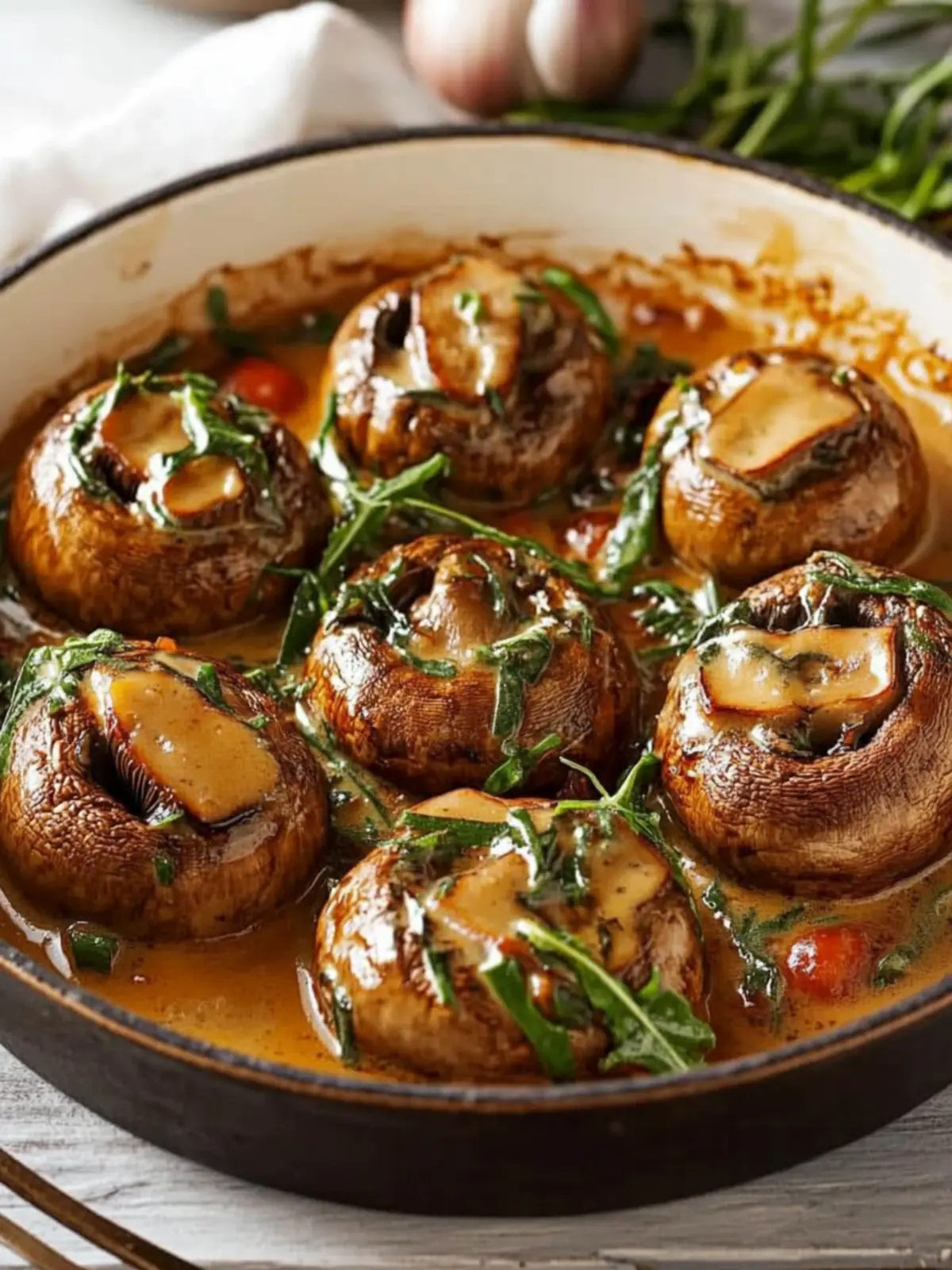 Creamy Tuscan Butter Mushrooms That Elevate Your Dinner Game 5 Tuscan Butter Mushrooms