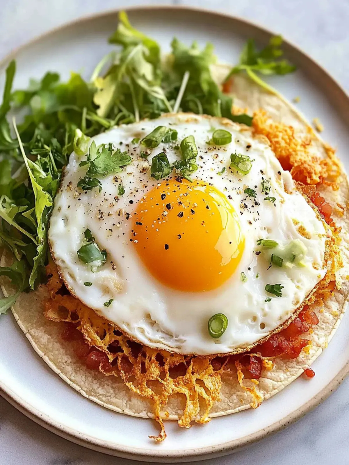 Cheddar Cheese and Sunny Side Egg Taco Bliss in 5 Minutes 2 Cheddar Cheese And Sunny Side Egg Taco