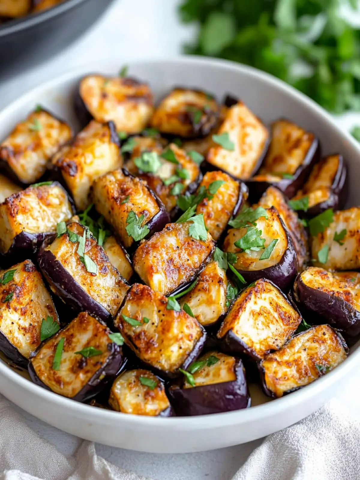 Crispy Low-Calorie Air Fryer Eggplant You'll Love 4 Low-Calorie Air Fryer Eggplant