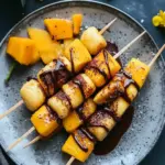 Mango Pancake Skewers with Nutella for a Fun Breakfast Twist 10 Mango Pancake Skewers with Nutella
