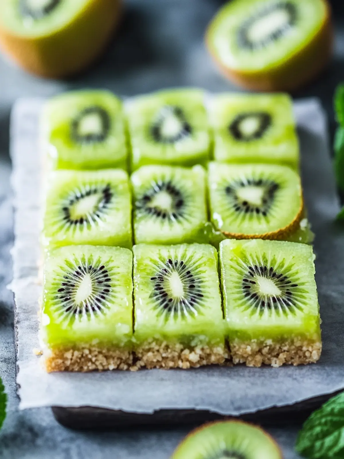 Delicious Kiwi Bars: A Refreshing Twist for Your Taste Buds 4 Kiwi Bars