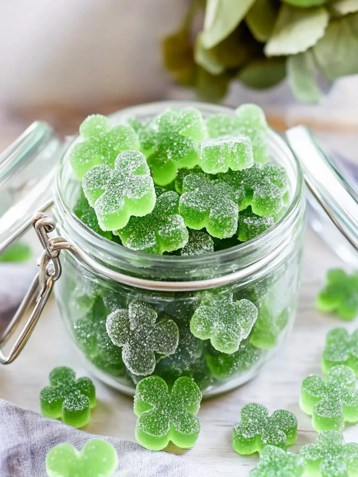 Shamrock Homemade Gummies: Sweet Treats with a Twist! 2 Shamrock Homemade Gummies