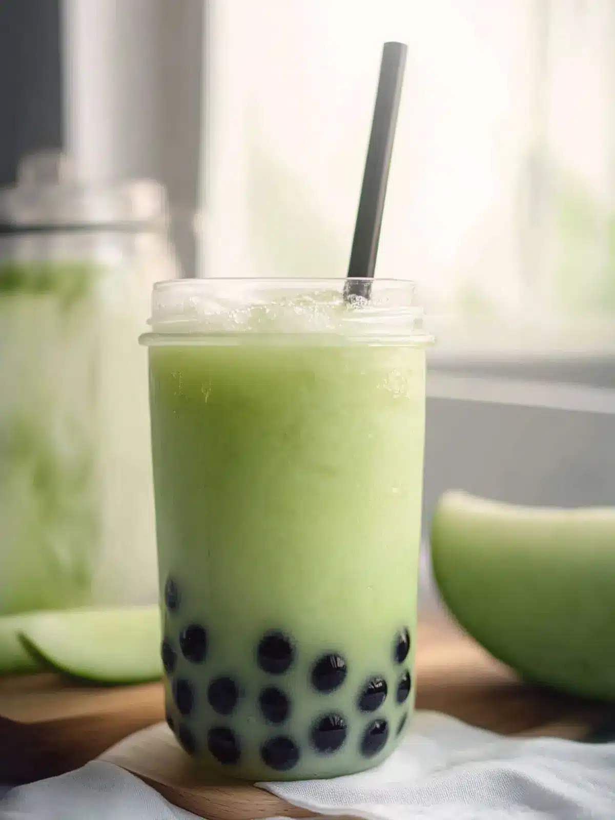 Delicious Honeydew Bubble Tea: A Refreshing Vegan Delight 5 Honeydew Bubble Tea