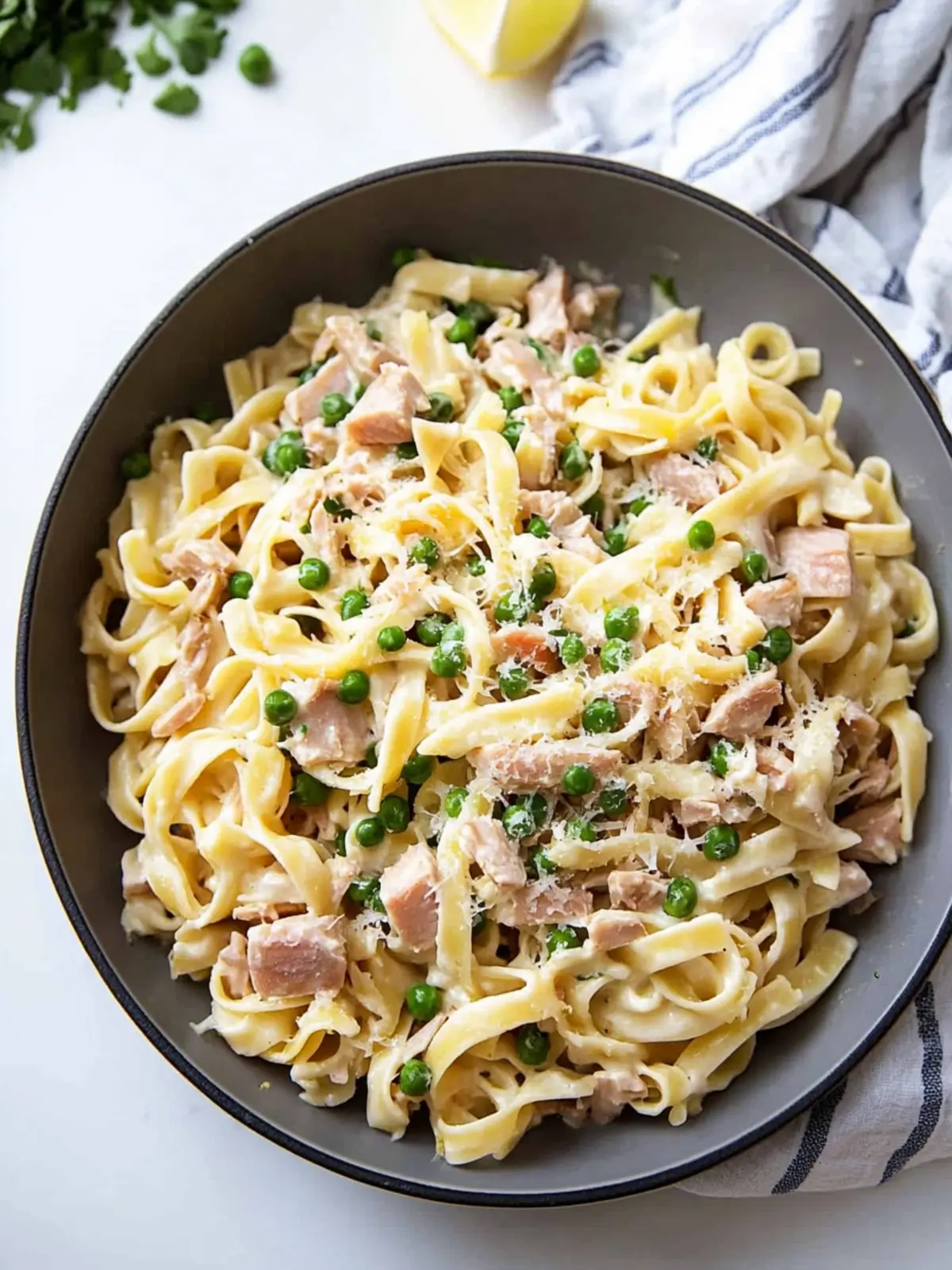Creamy Parmesan Tuna Pasta: A Quick Comfort Food Delight 2 Creamy Parmesan Tuna Pasta