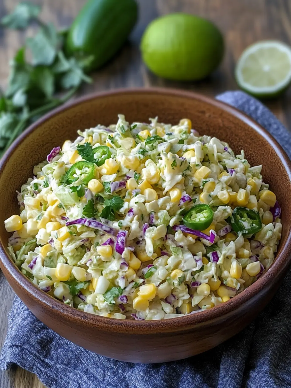 Refreshing Jalapeno Corn Coleslaw for a Spicy Twist 3 Jalapeno Corn Coleslaw