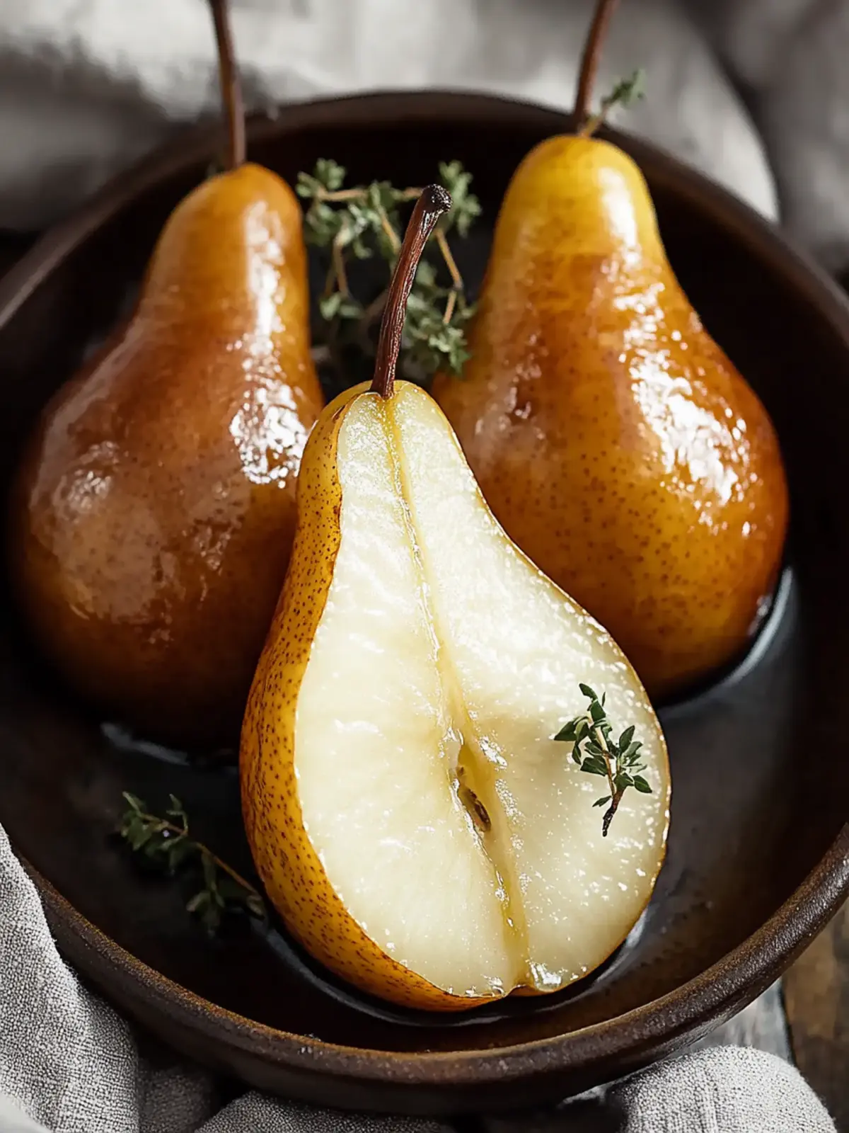 Buttery Roasted Pears: Your New Favorite Cozy Dessert 4 Buttery Roasted Pears