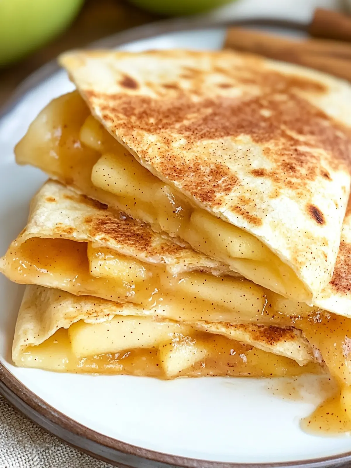 Apple Cinnamon Breakfast Quesadillas for a Cozy Morning Treat 2 Apple Cinnamon Breakfast Quesadillas