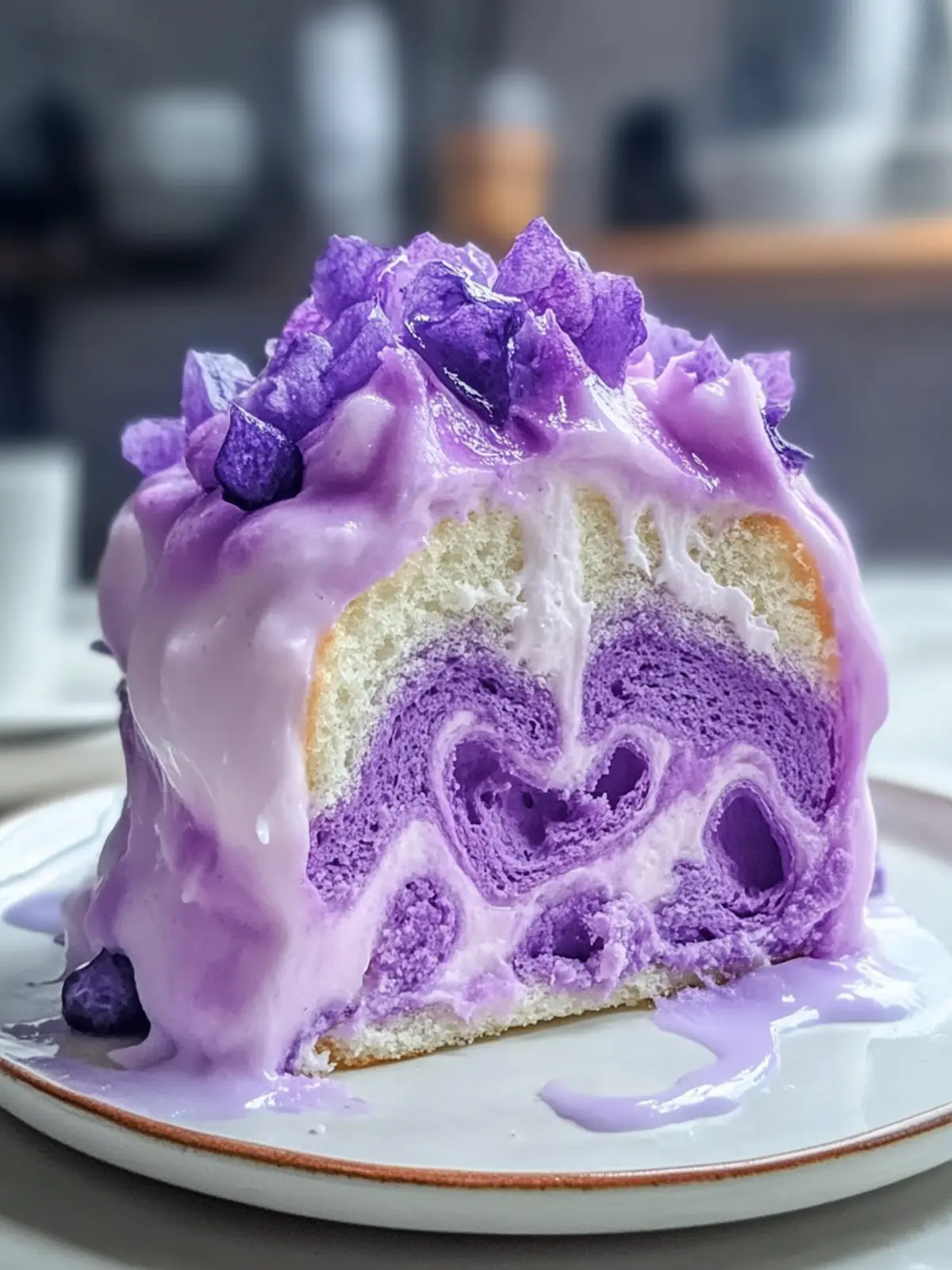 Taro Ube Cloud Cake: Light, Fluffy Bliss for Any Occasion 3 Taro Ube Cloud Cake