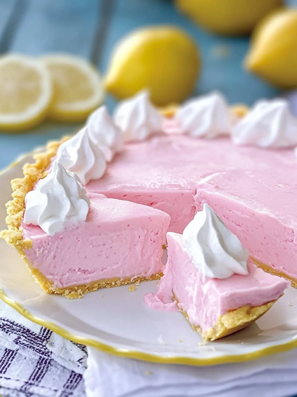 Chill Out with This Creamy Frozen Pink Lemonade Pie Recipe 2 Frozen Pink Lemonade Pie