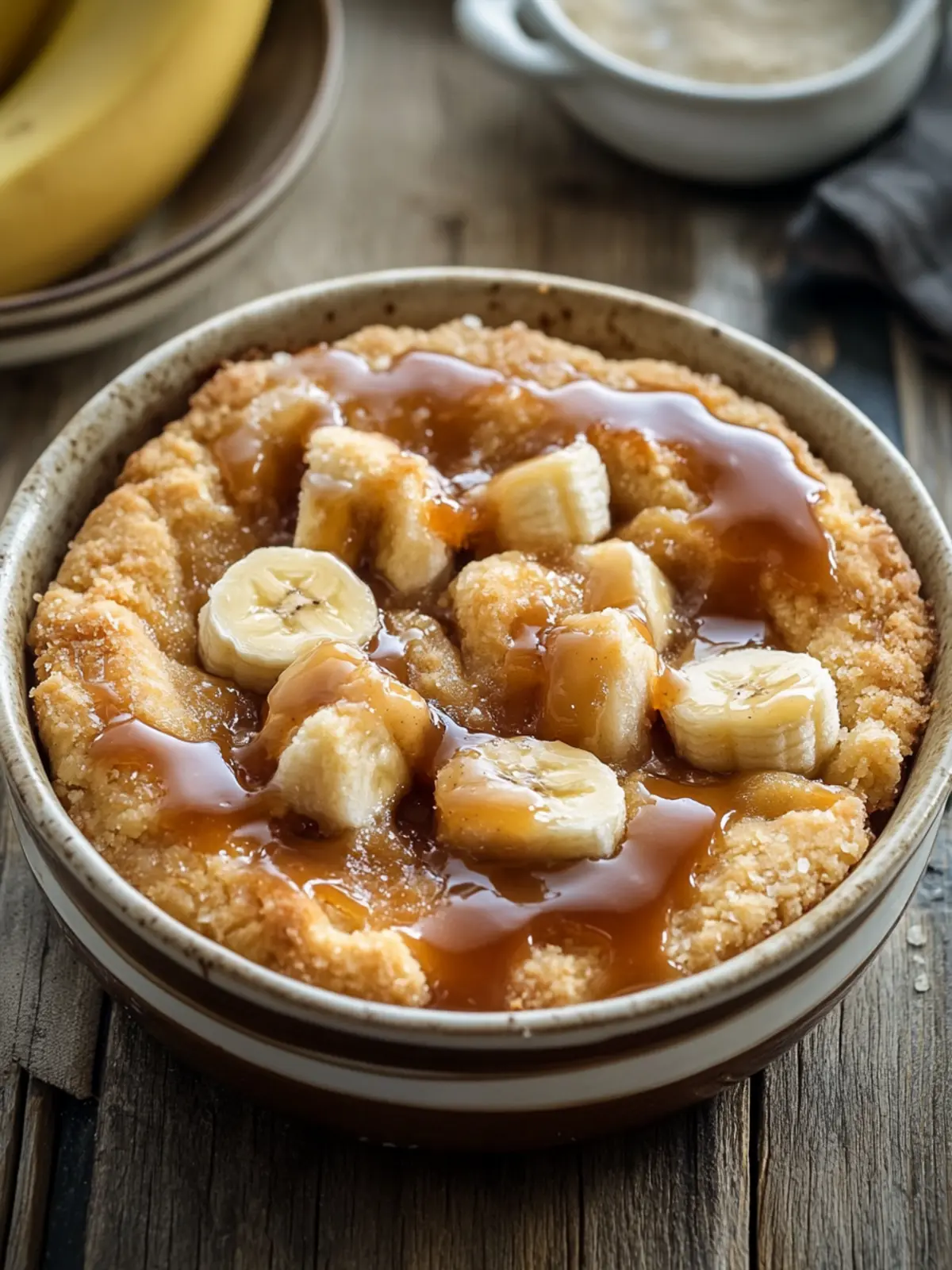 Irresistible Salted Caramel Banana Cobbler You’ll Crave 2 Salted Caramel Banana Cobbler
