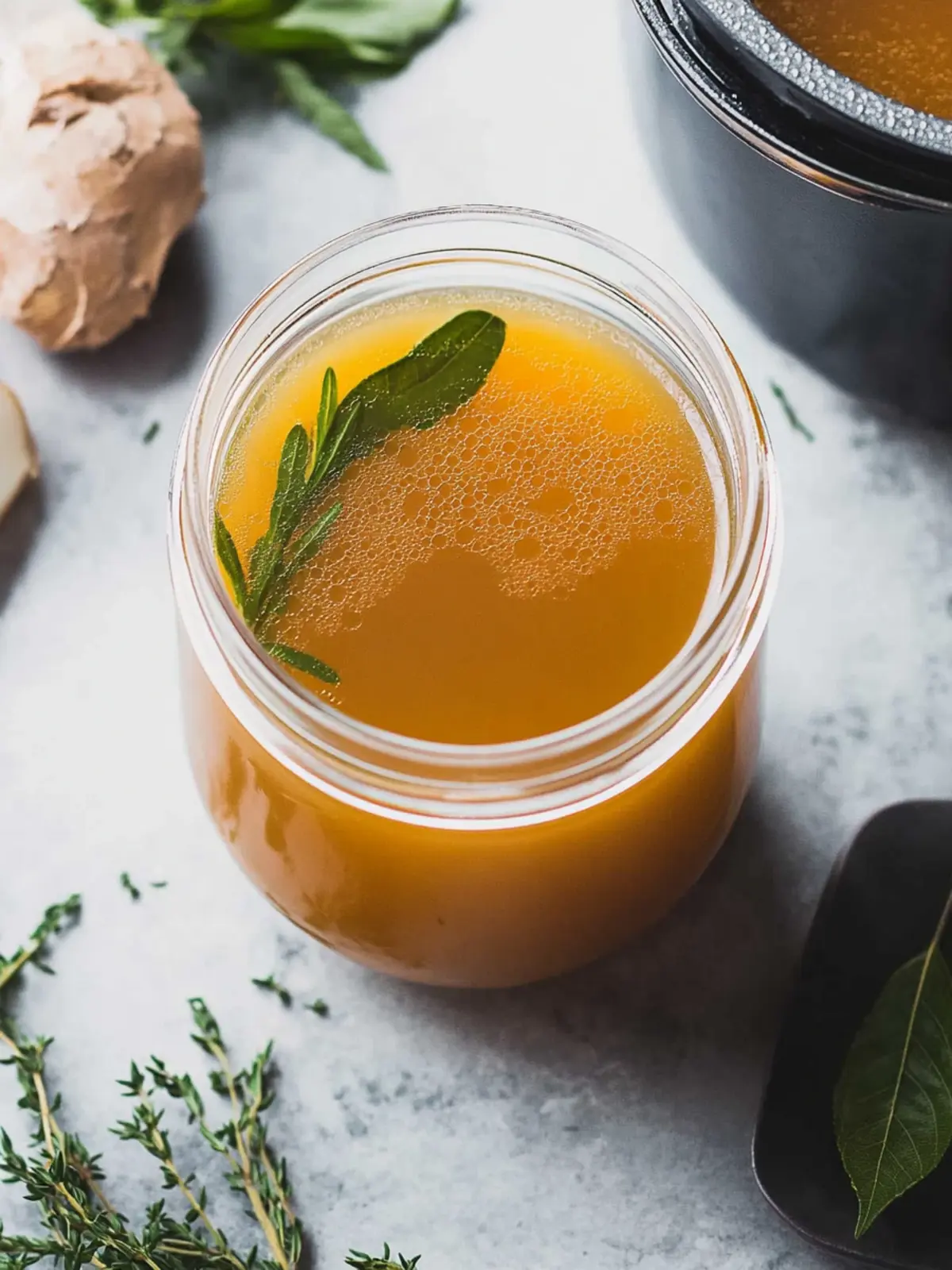 Savory Slow Cooker Beef Bone Broth for Ultimate Comfort 3 Slow Cooker Beef Bone Broth