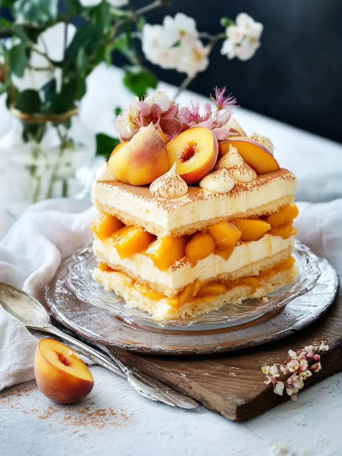 Peach Tiramisu: A Dreamy Twist on Classic Delight 3 Peach Tiramisu