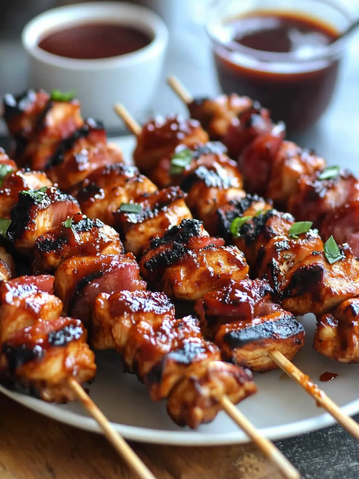 Bacon Bourbon BBQ Chicken Kebabs for the Ultimate Summer Feast 3 Bacon Bourbon BBQ Chicken Kebabs