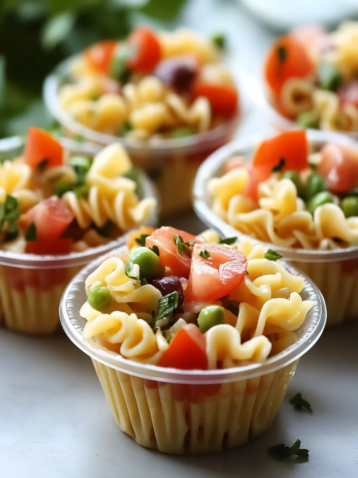 Refreshing Pasta Salad Cups: Perfect for Your Next Gathering 5 Pasta Salad Cups