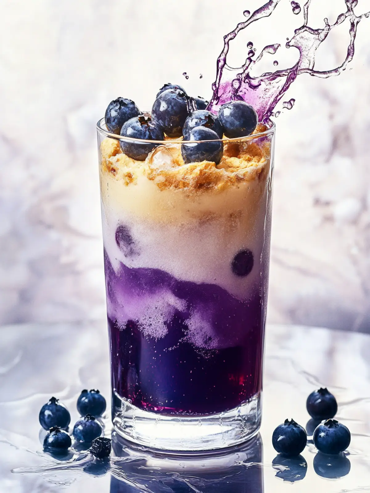 Cozy Up with Blueberry Muffin Dirty Soda in 5 Minutes! 5 Blueberry Muffin Dirty Soda