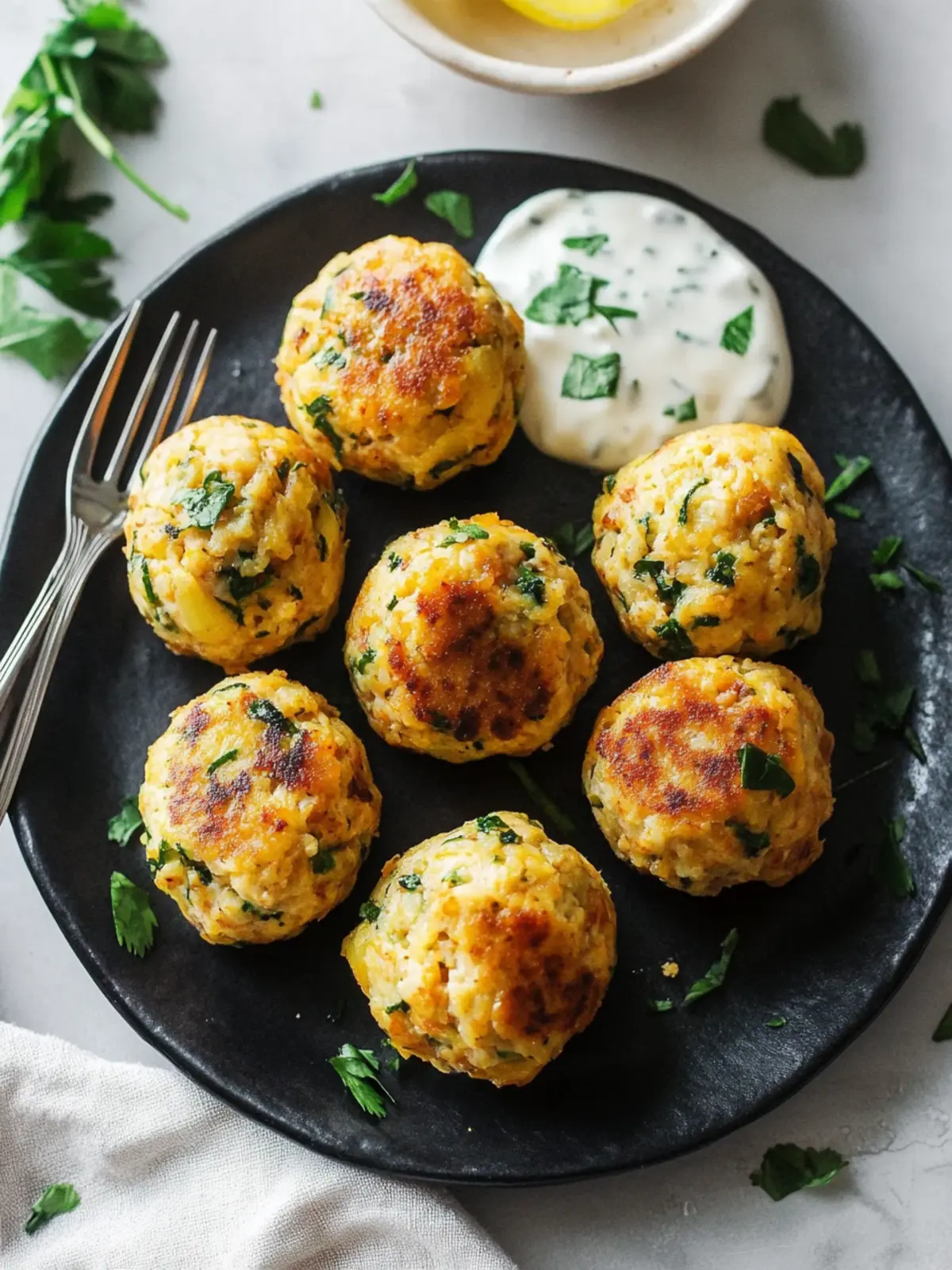 Baked Tuna Meatballs: Easy, Healthy, and Flavor-Packed Delights 2 Baked Tuna Meatballs