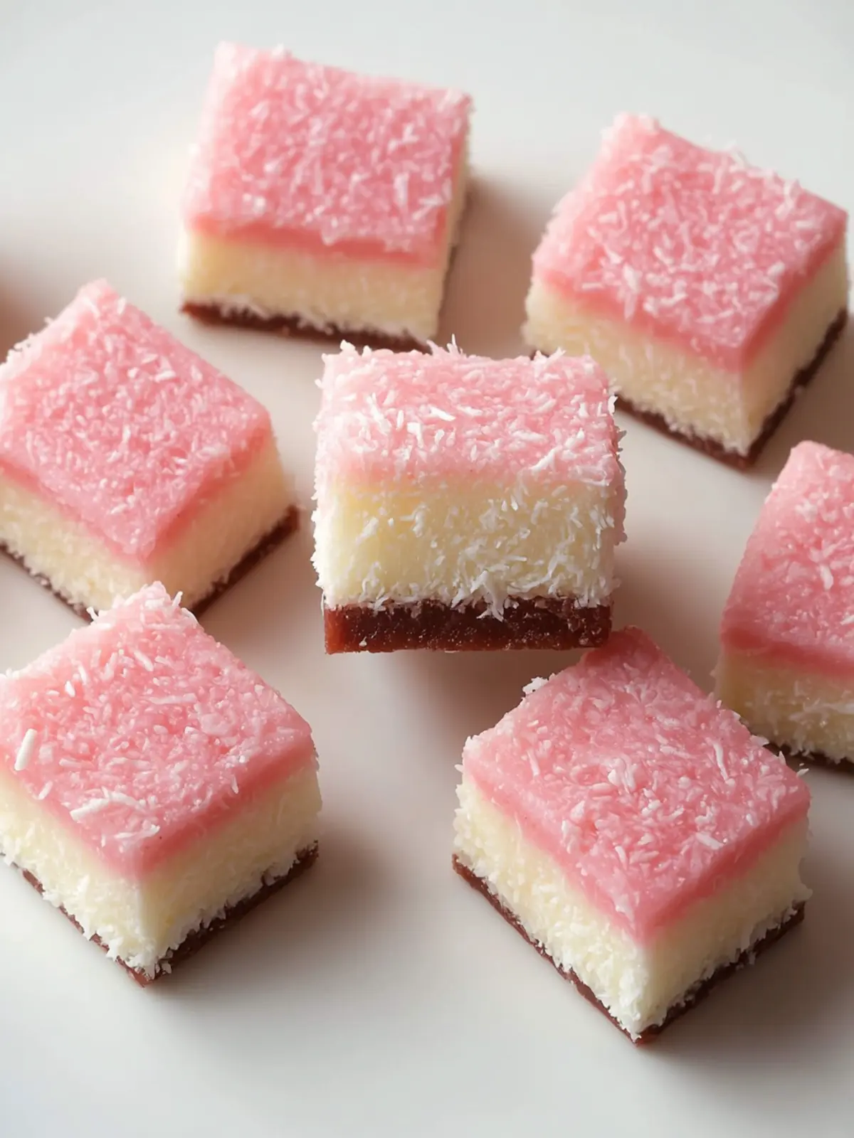 Easy Neapolitan Coconut Candy: A Colorful No-Bake Treat 3 Neapolitan Coconut Candy
