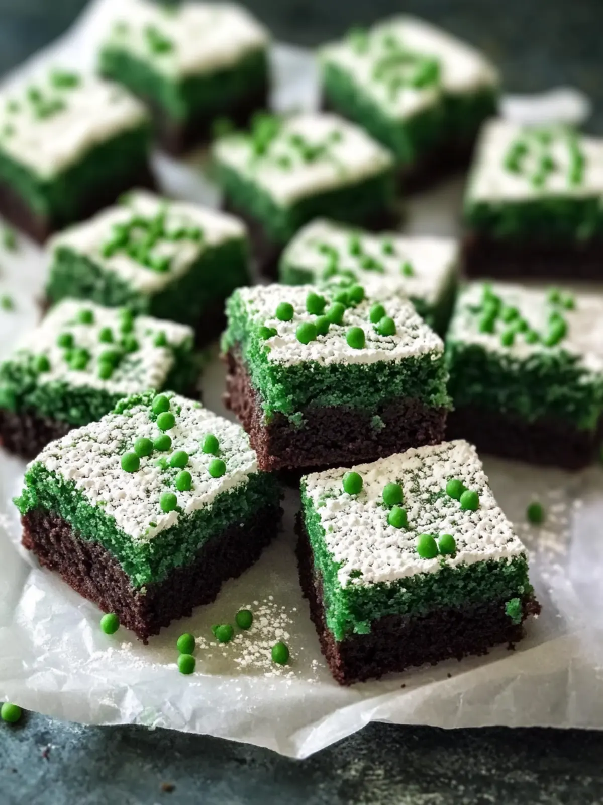 Delicious Green Velvet Brownies for Epic Celebrations 5 Green Velvet Brownies