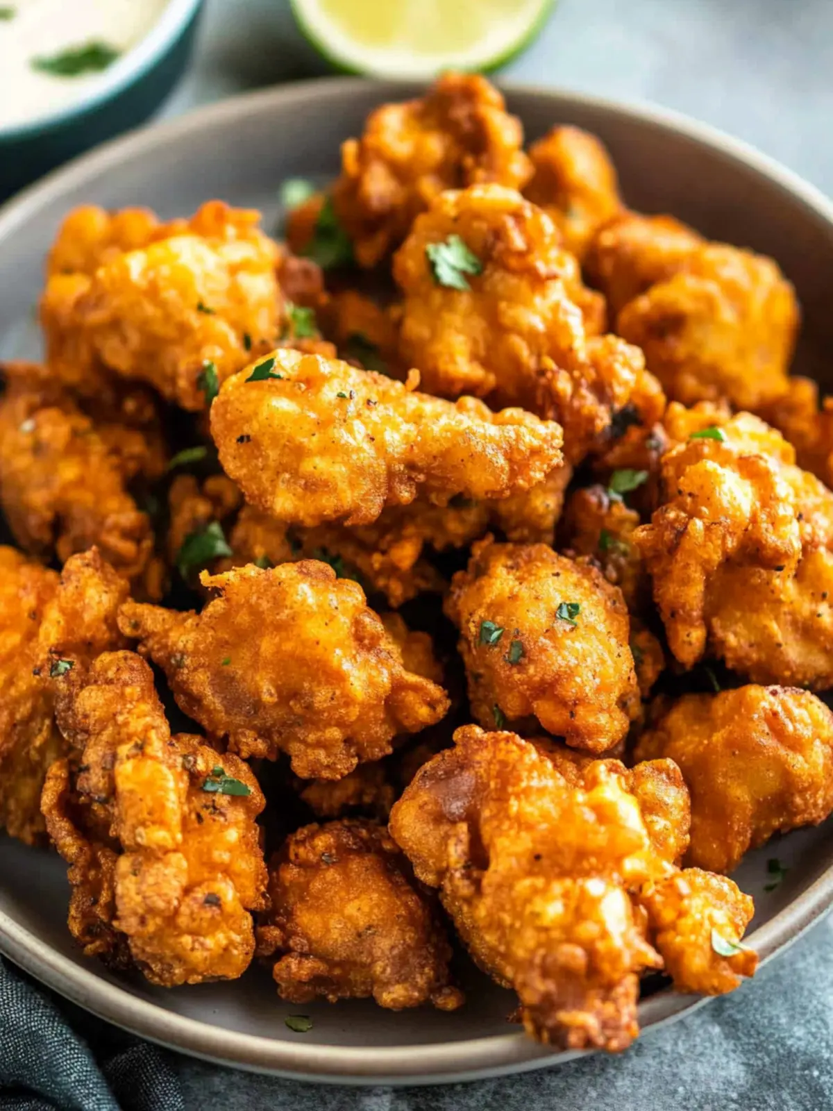 Crispy Chicken Pakoras with a Flavorful Curry Leaf Twist 3 Chicken Pakoras