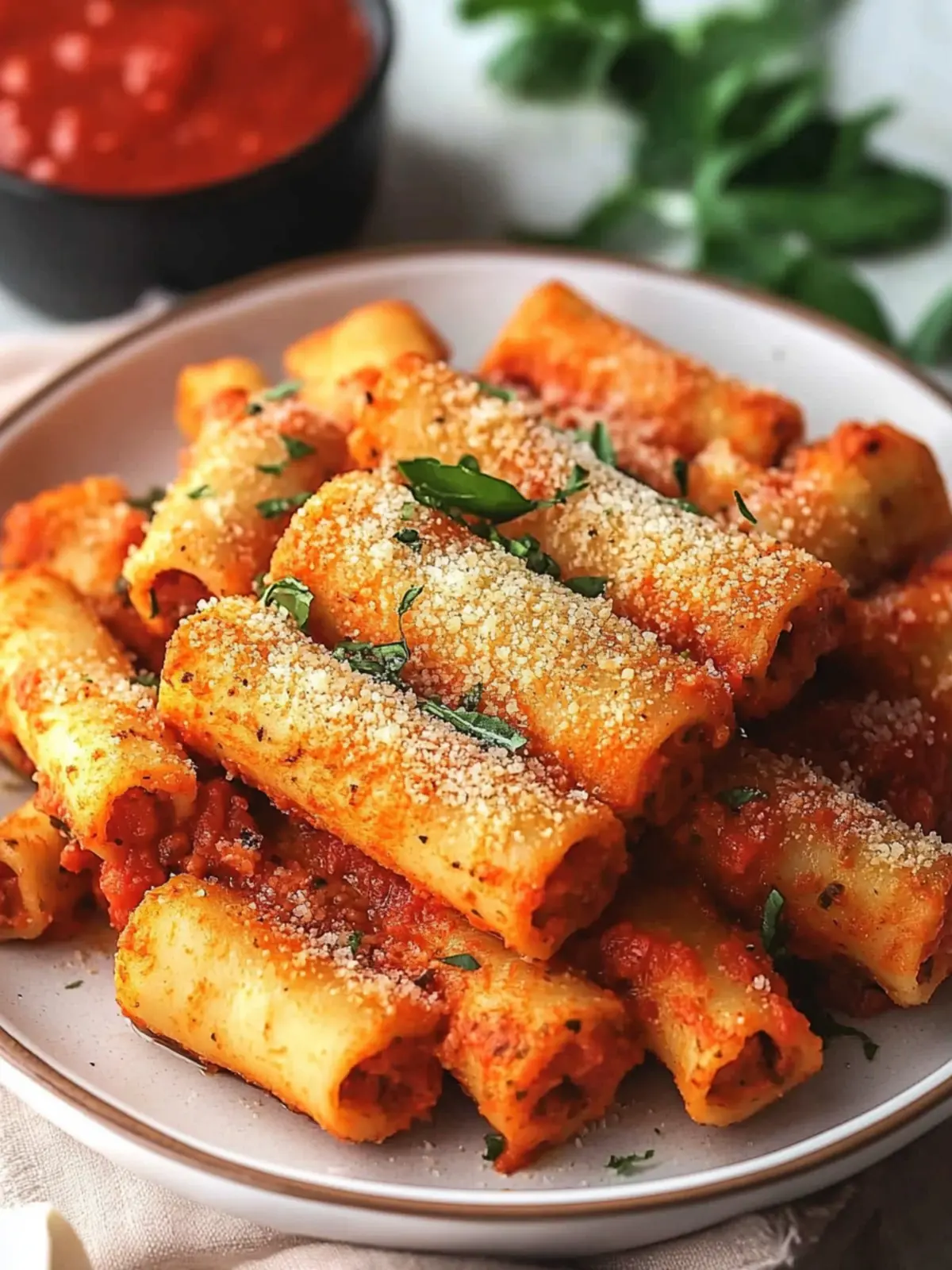 Crispy Air Fryer Stuffed Ziti Fritta Your New Favorite Dish 4 Air Fryer Stuffed Ziti Fritta