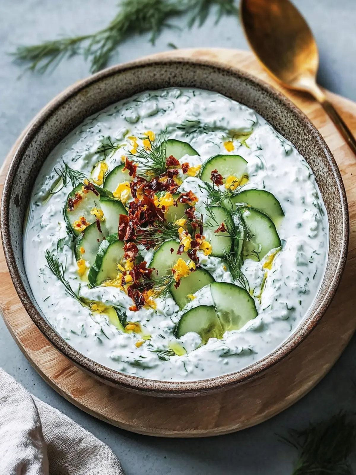 Persian Cucumber Yogurt Dip: A Refreshing Taste Adventure! 2 Persian Cucumber Yogurt Dip