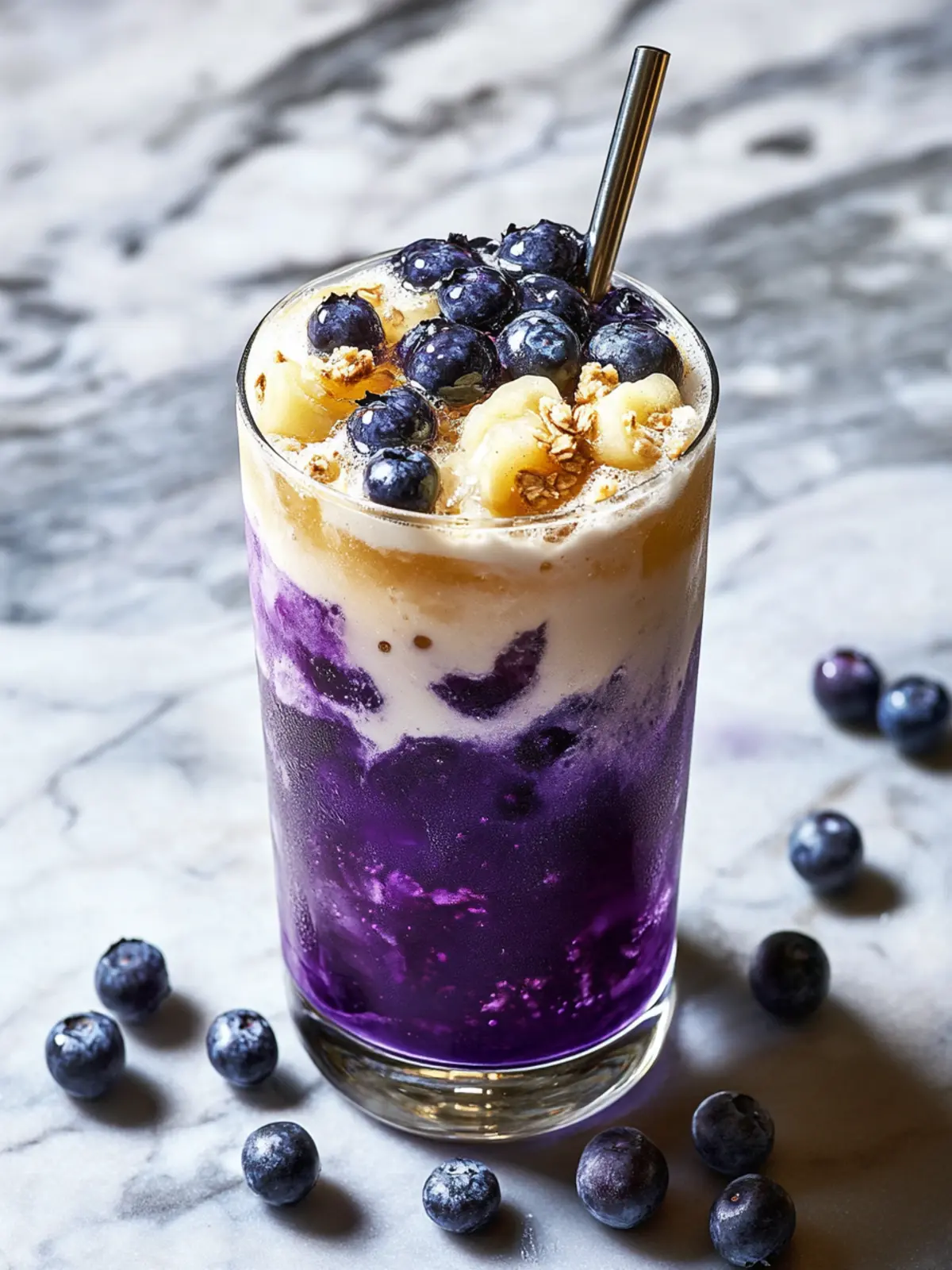 Cozy Up with Blueberry Muffin Dirty Soda in 5 Minutes! 2 Blueberry Muffin Dirty Soda