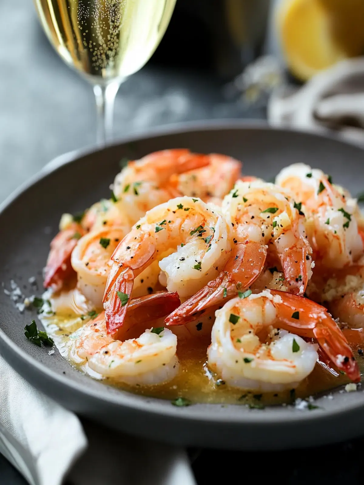 Savory Prosecco Butter Poached Shrimp for a Cozy Dinner Night 2 Prosecco Butter Poached Shrimp