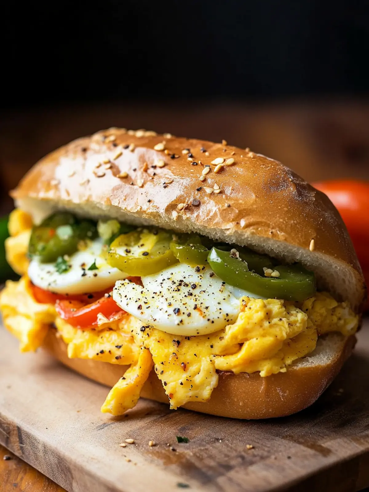 Ultimate Pepper and Egg Sandwich That Will Brighten Your Day 5 Pepper and Egg Sandwich