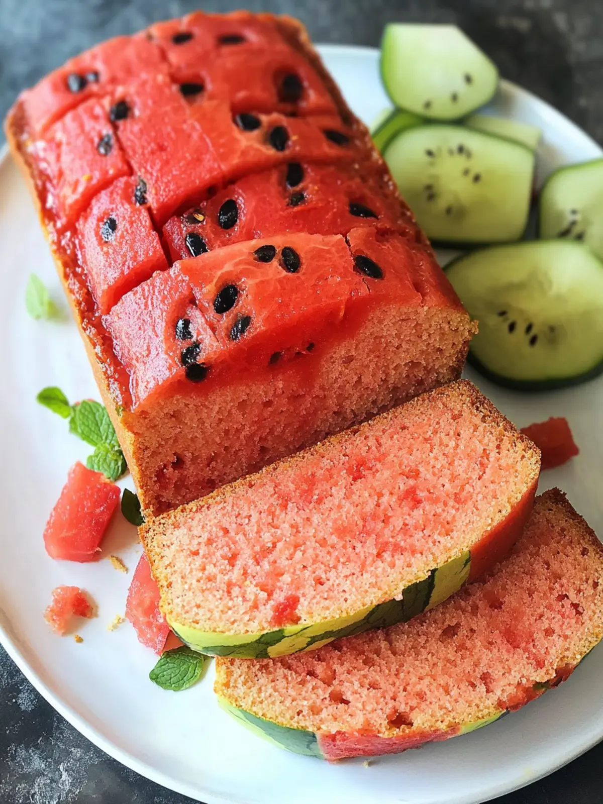 Delicious Watermelon Bread for a Moist Summer Slice 2 Watermelon Bread