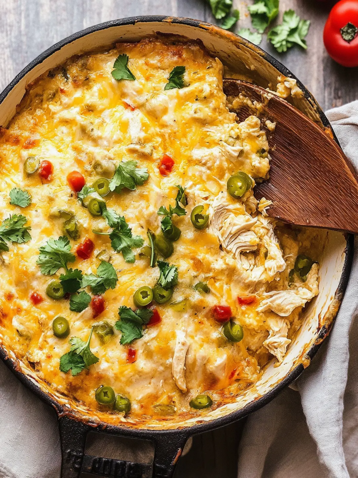 Irresistible Chicken Casserole with Green Chiles You'll Love 2 Chicken Casserole with Green Chiles