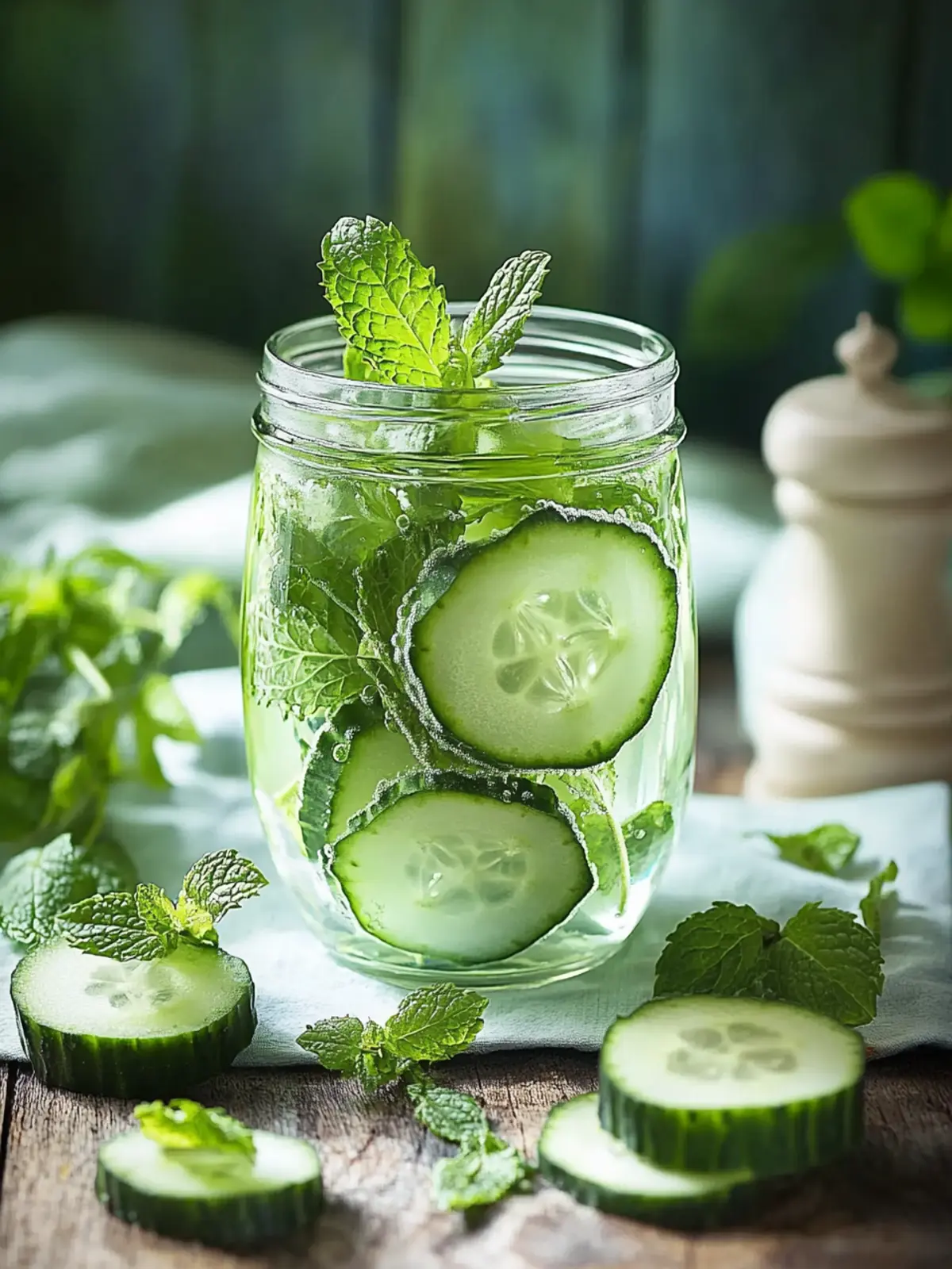 Revitalize Your Day with Cucumber Peppermint Tea Delight 3 Cucumber Peppermint Tea