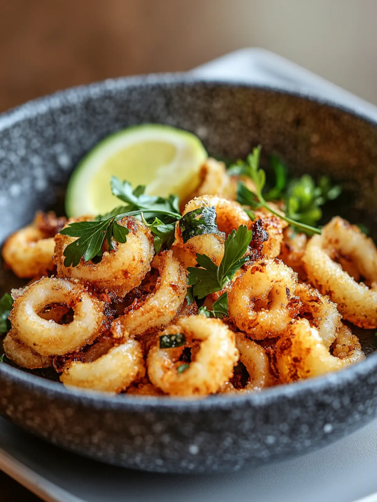 Savor Every Bite: Hot Butter Calamari with Zesty Lemon Twist 4 Hot Butter Calamari