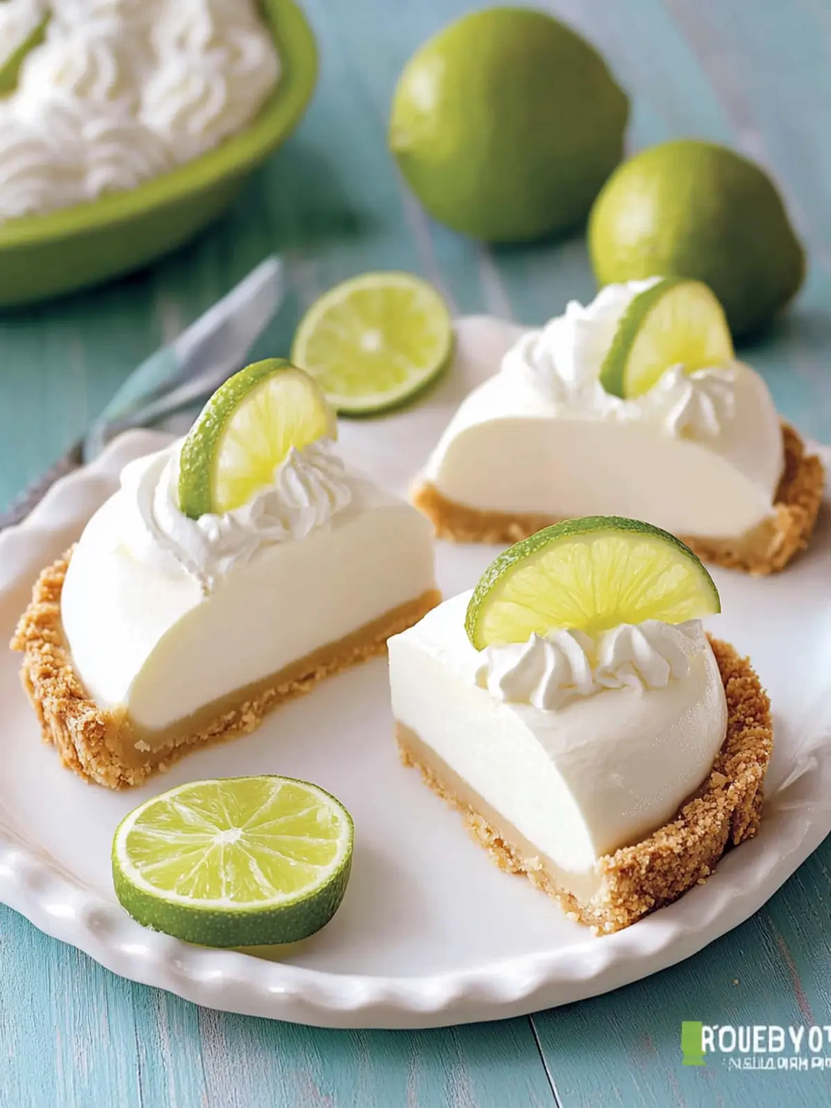 Mini Key Lime Pie Bliss: No Bake & Zesty Goodness! 2 Key Lime Pie