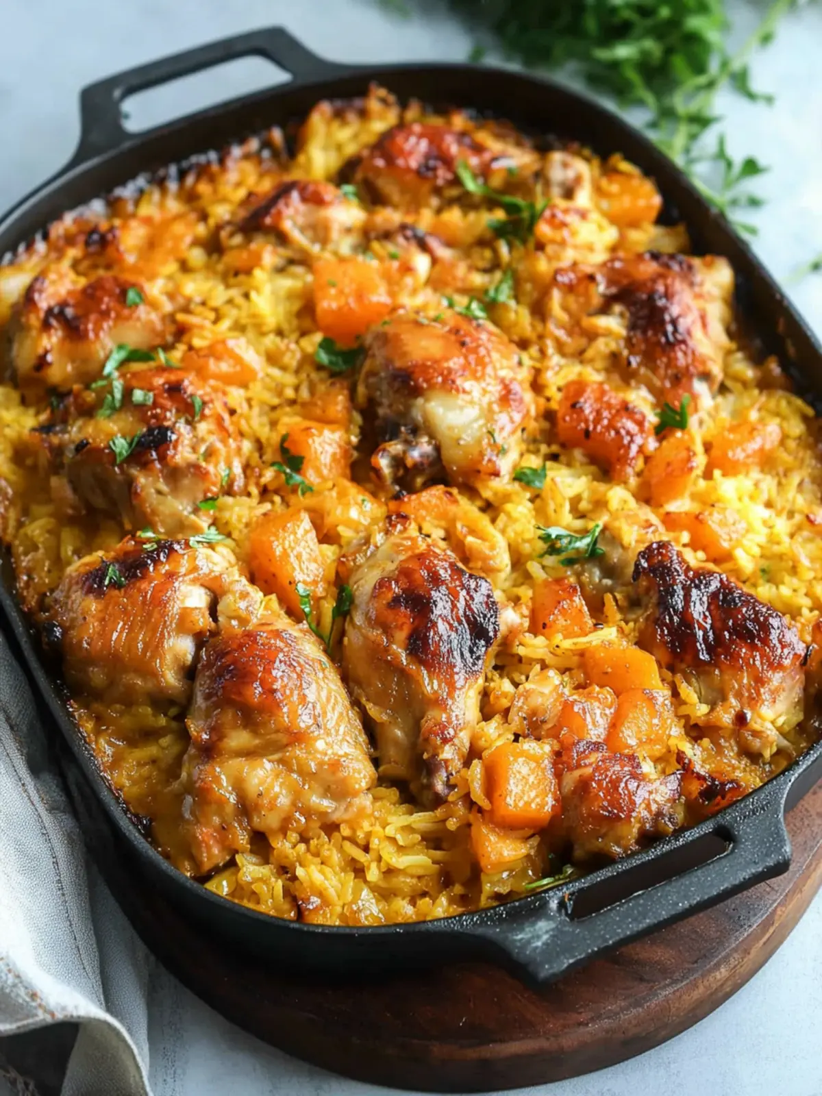 Savory Macau-Style Baked Portuguese Chicken Rice Delight 2 Macau-Style Baked Portuguese Chicken Rice