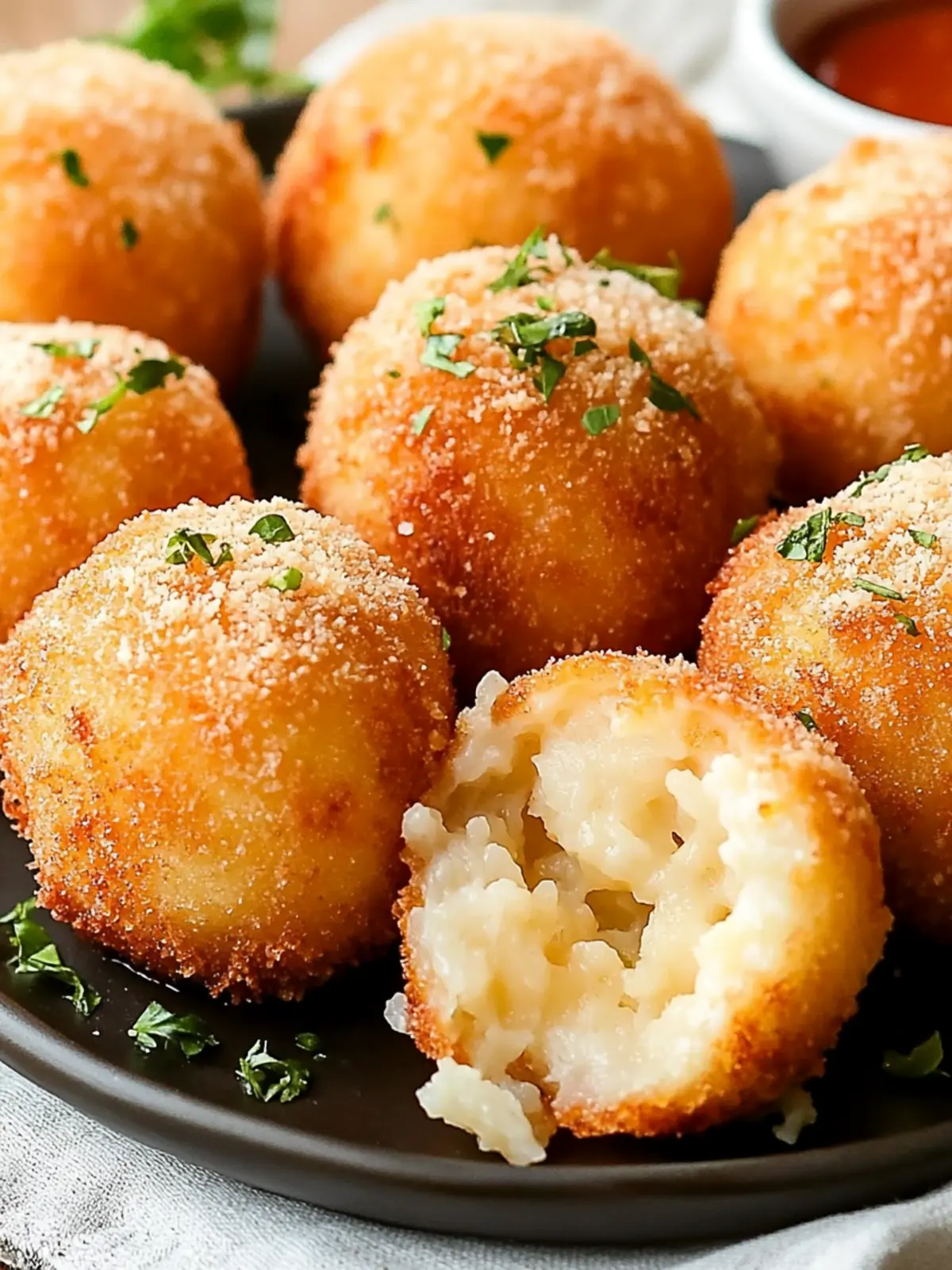 Crispy Cauliflower Arancini: Guilt-Free Flavor Explosion 2 Cauliflower Arancini