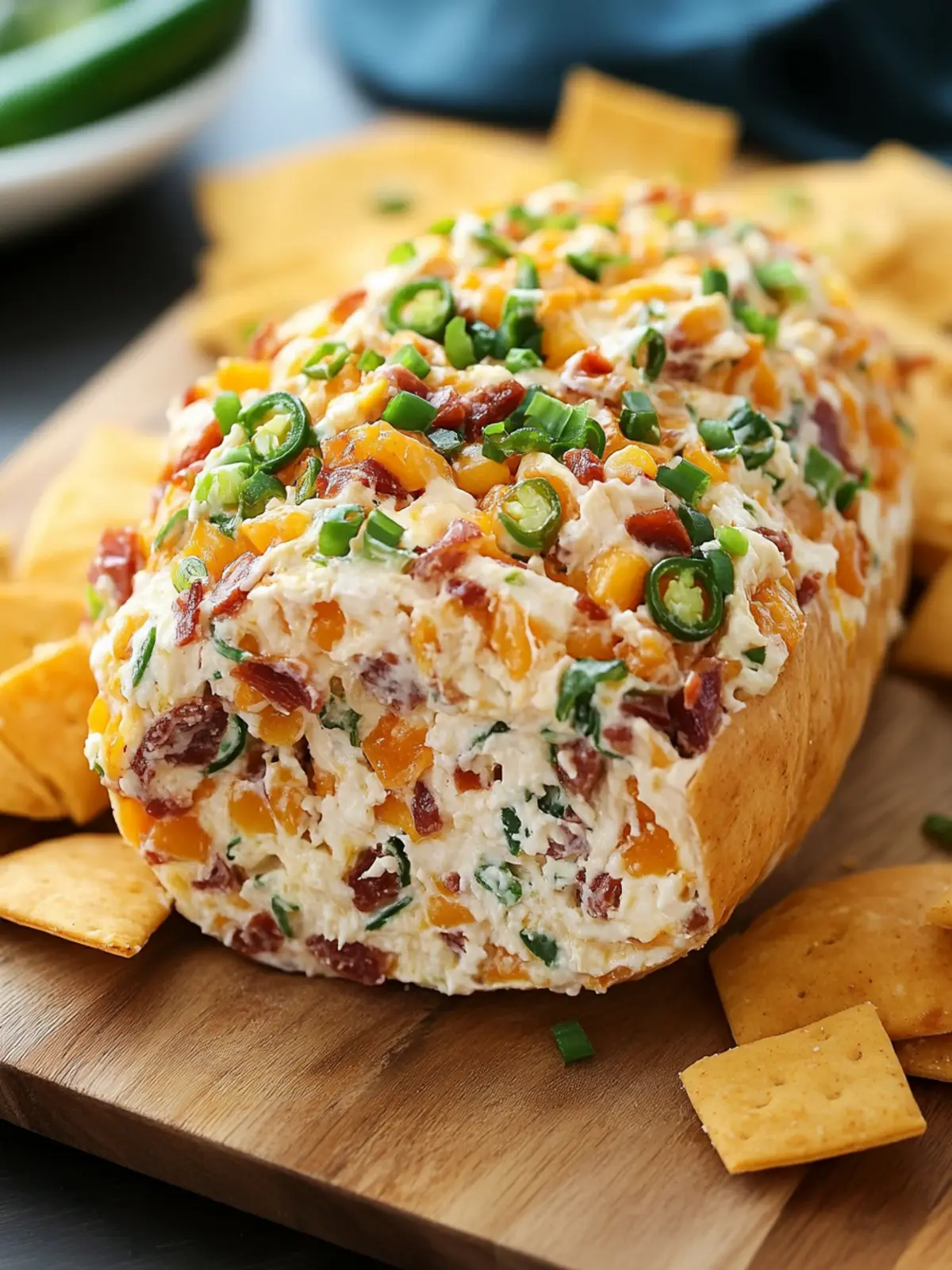 Cowboy Caviar Jalapeno Popper Cheese Log for Fun Gatherings 2 Cowboy Caviar Jalapeno Popper Cheese Log