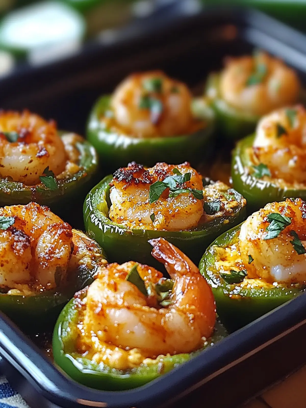 Cajun Shrimp Stuffed Jalapeños for Spicy Snack Lovers 3 Cajun Shrimp Stuffed Jalapeños