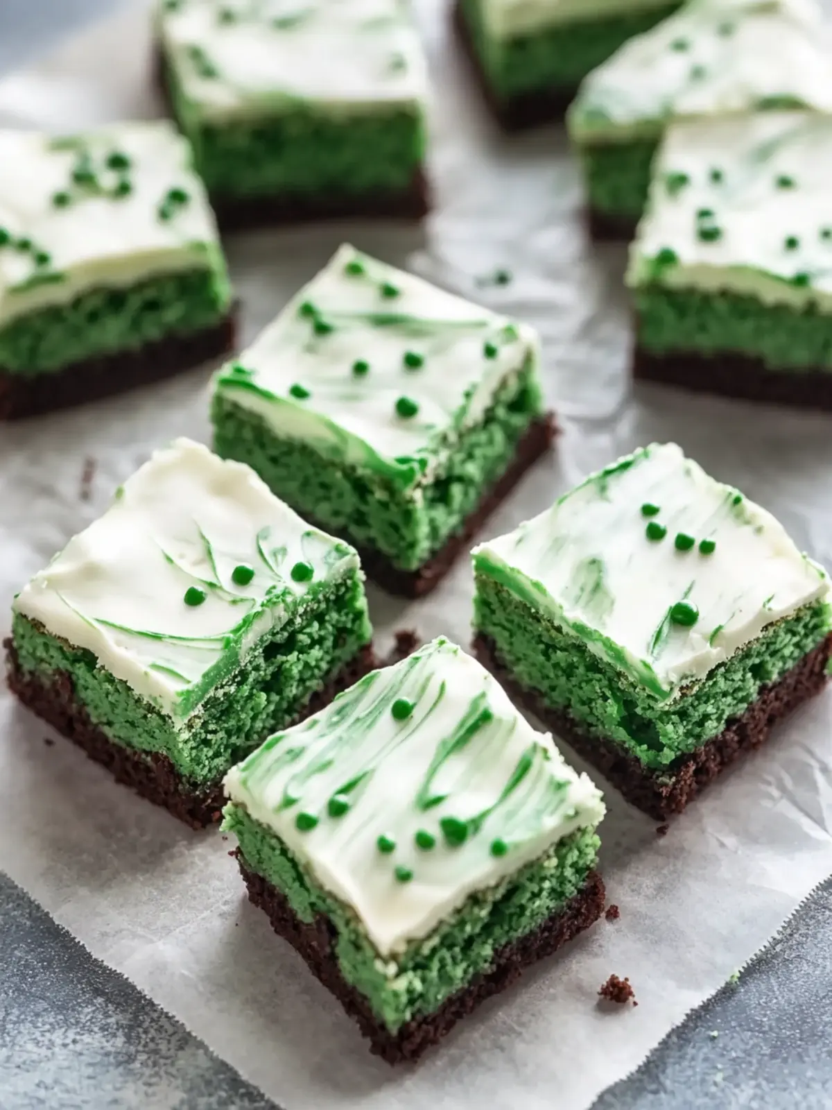 Delicious Green Velvet Brownies for Epic Celebrations 2 Green Velvet Brownies