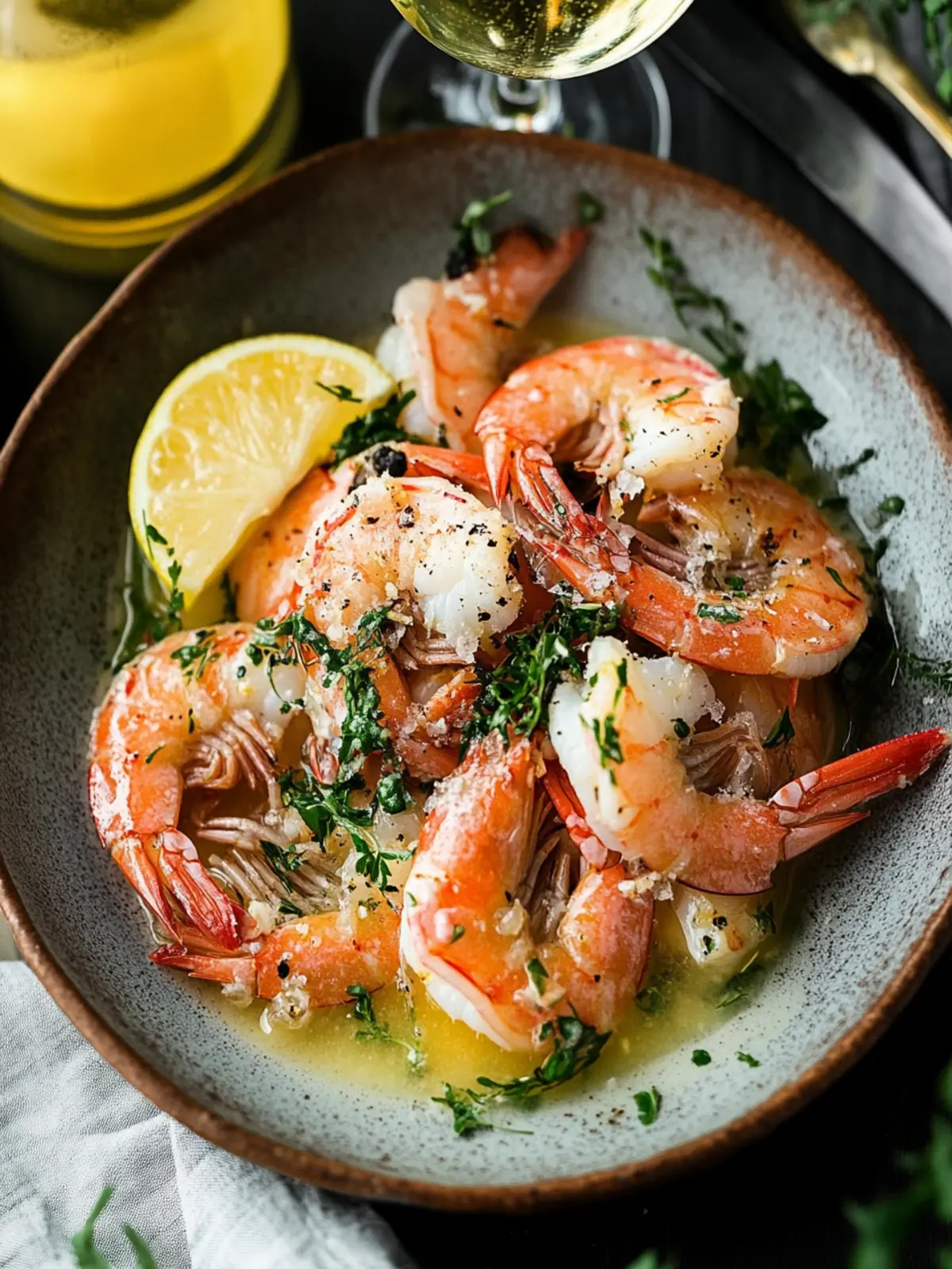 Savory Prosecco Butter Poached Shrimp for a Cozy Dinner Night 3 Prosecco Butter Poached Shrimp