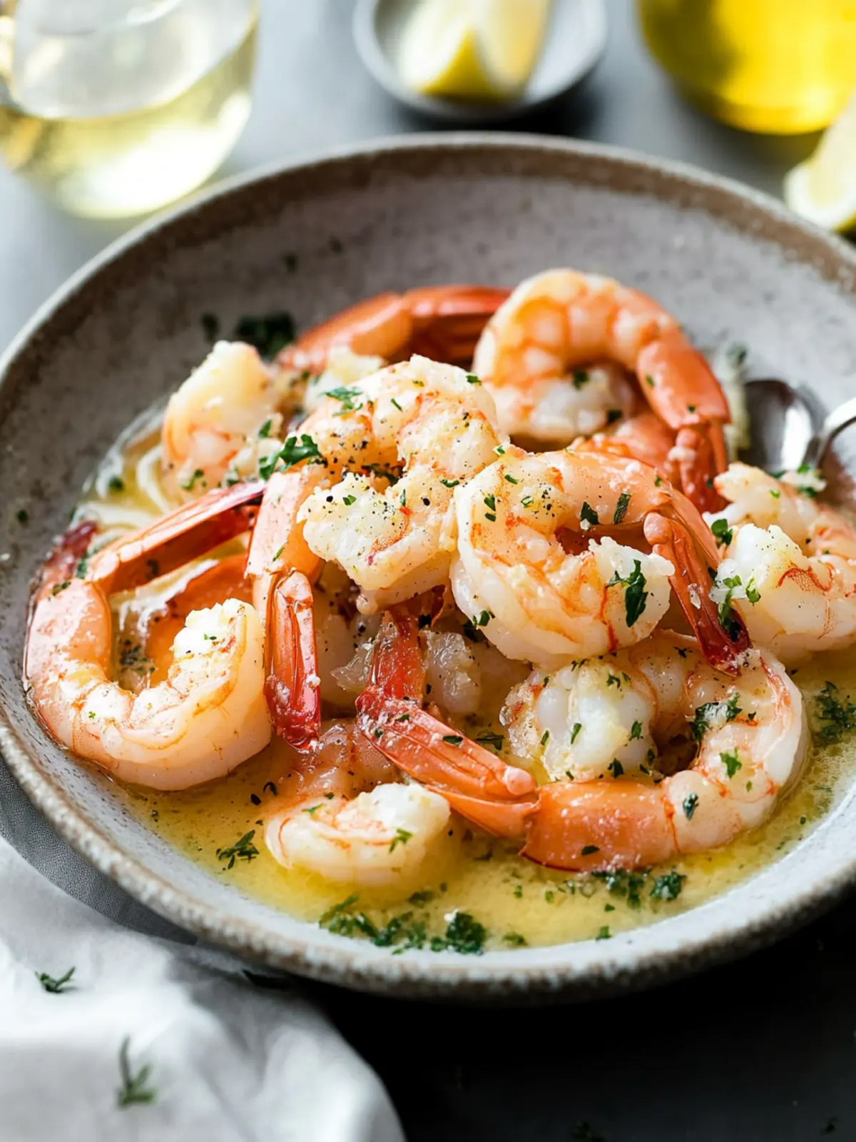 Savory Prosecco Butter Poached Shrimp for a Cozy Dinner Night 5 Prosecco Butter Poached Shrimp