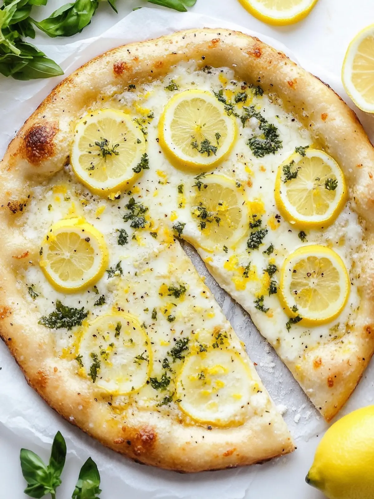 Delicious Lemon Pizza for Fresh Summer Nights 4 Lemon Pizza