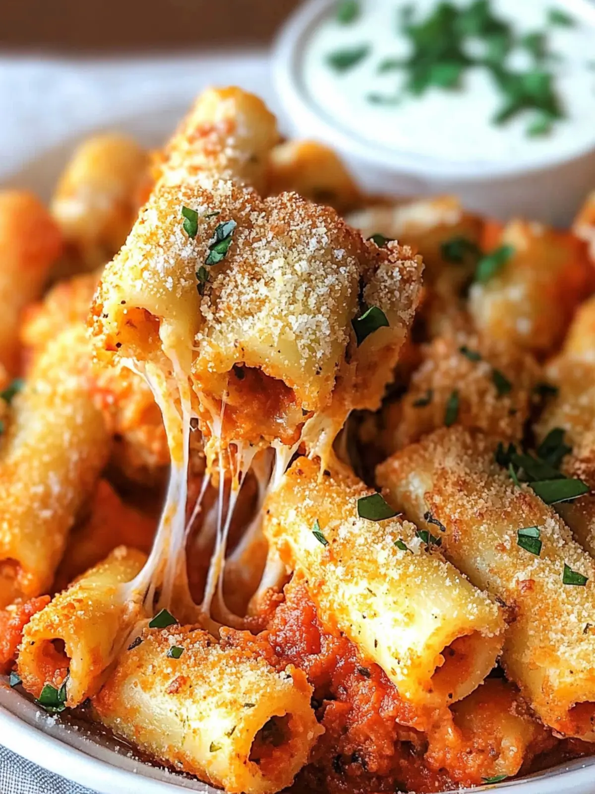 Crispy Air Fryer Stuffed Ziti Fritta Your New Favorite Dish 2 Air Fryer Stuffed Ziti Fritta