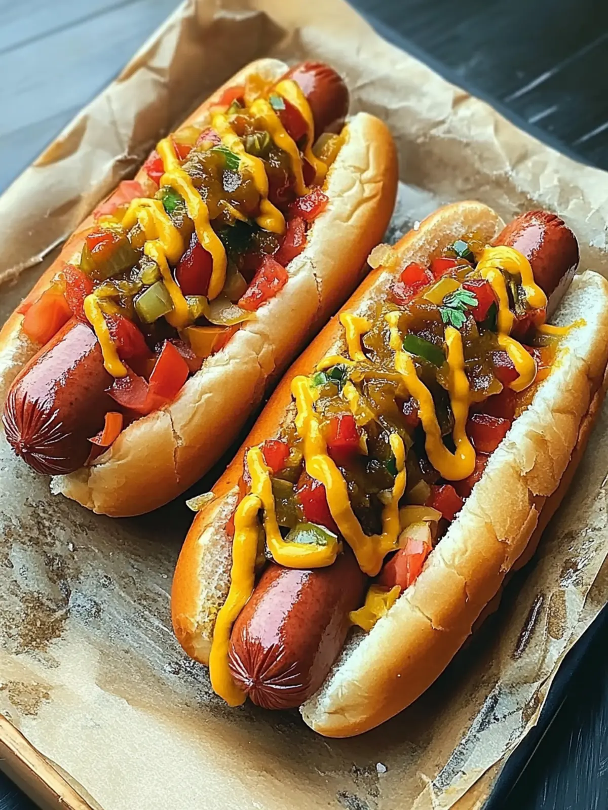 Savory Seattle Style Hot Dogs with Creamy Flavor Boost 3 Seattle Style Hot Dogs